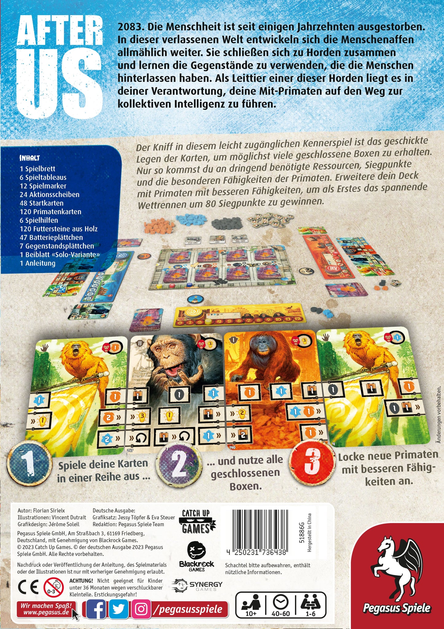 Brettspiel After Us (Deutsche Version)