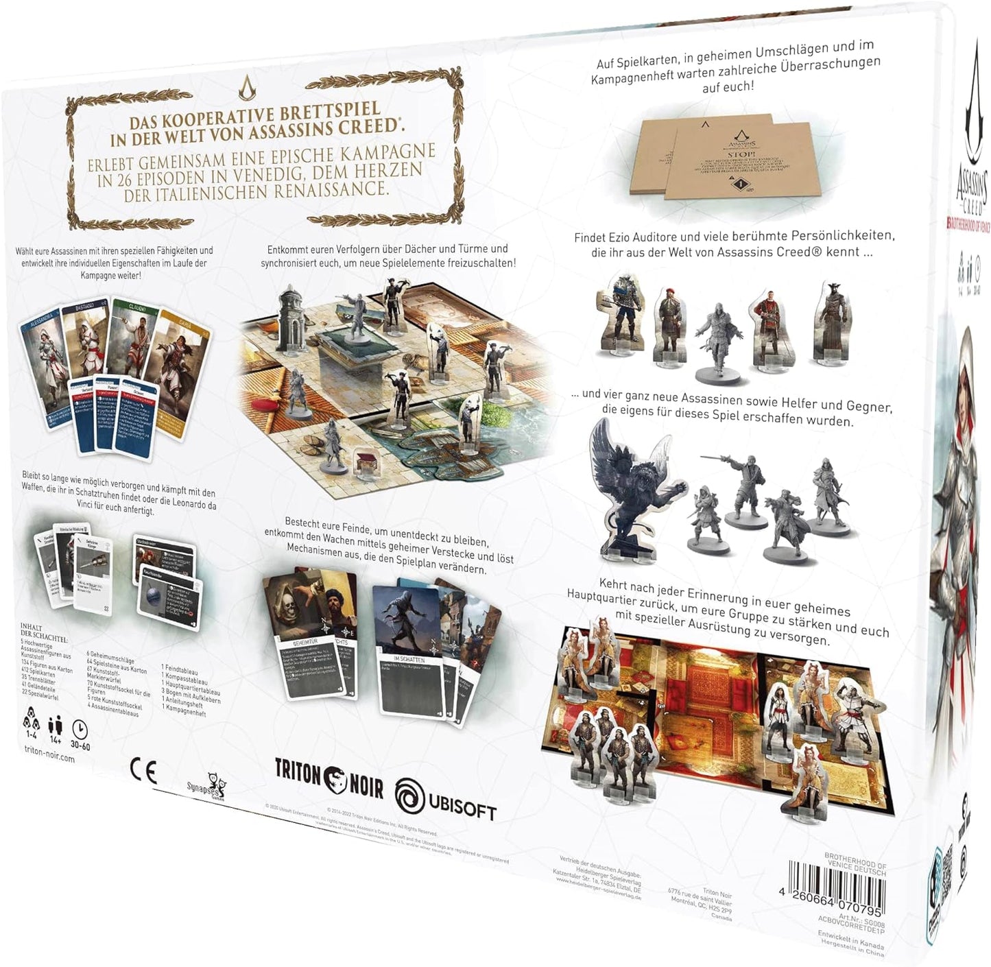 Brettspiel Assassin´s Creed. Brotherhood of Venice (Deutsche Version)