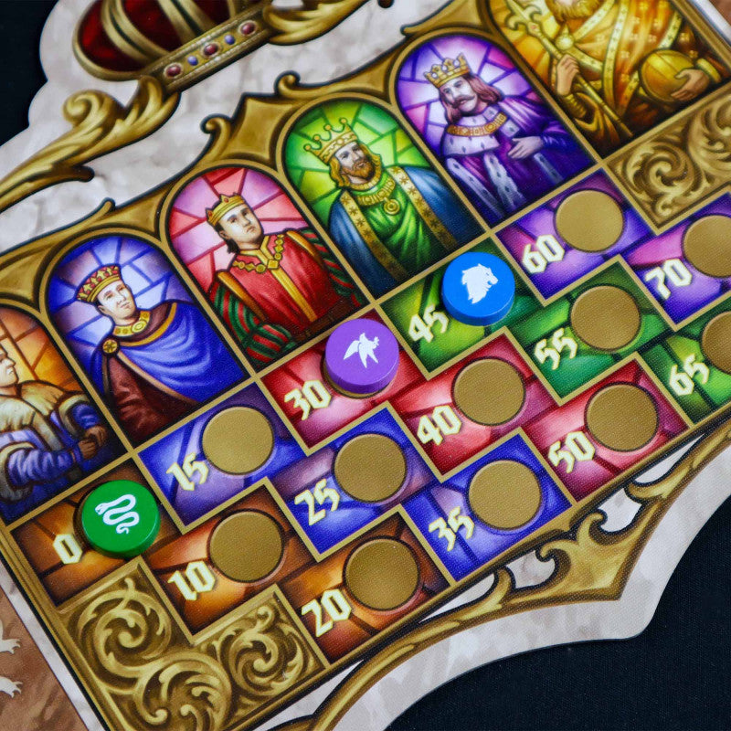 Brettspiel Barony. Royal Edition. Deluxe (Englische, Französische Version)