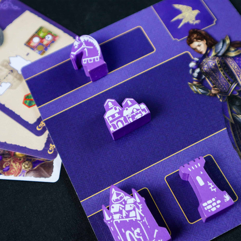 Brettspiel Barony. Royal Edition. Deluxe (Englische, Französische Version)