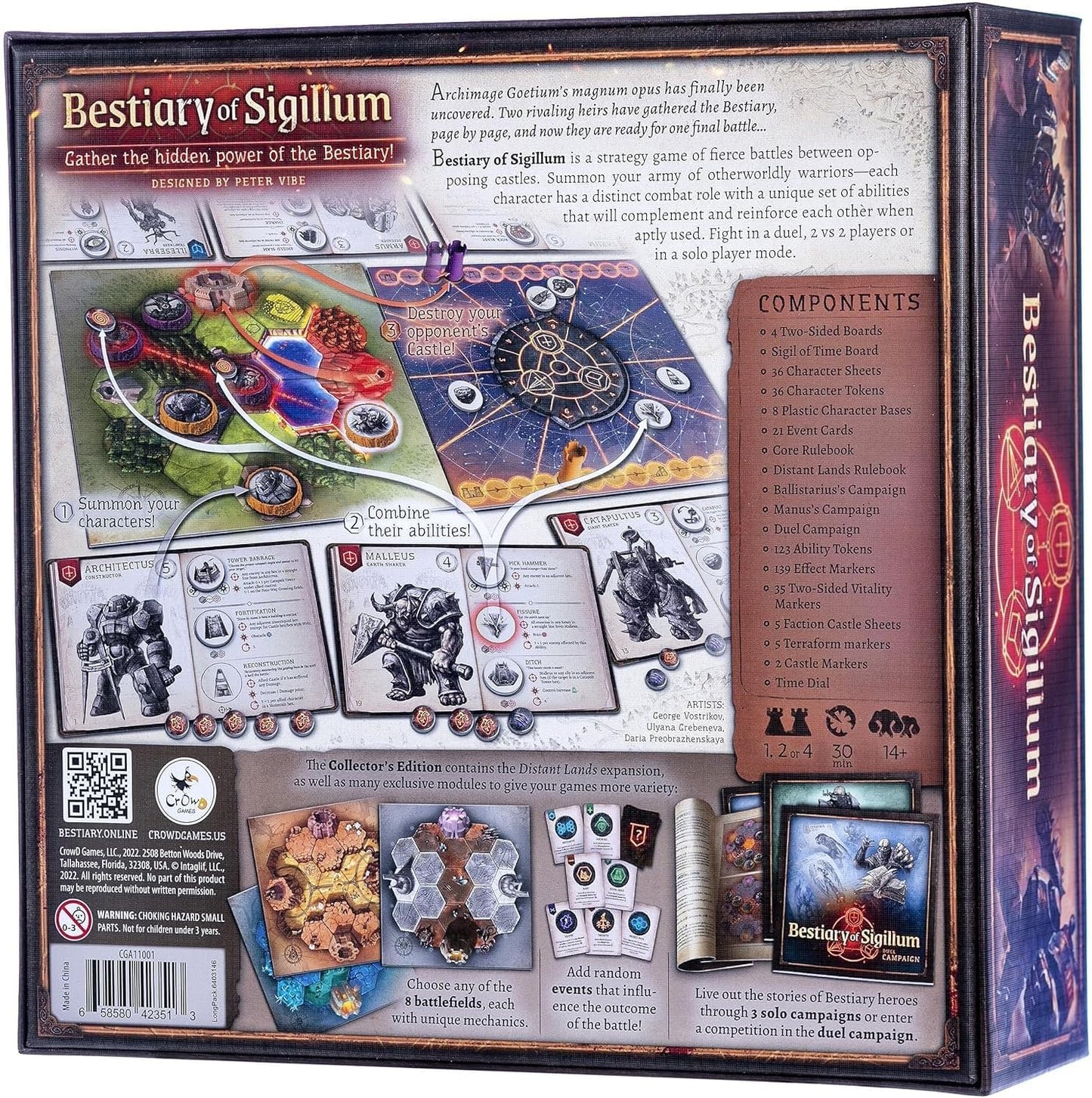 Brettspiel Bestiary of Sigillum. Collectors Edition (Englische Version)