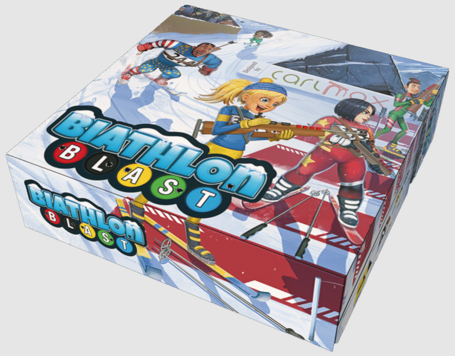 Brettspiel Biathlon Blast (Englische Version)