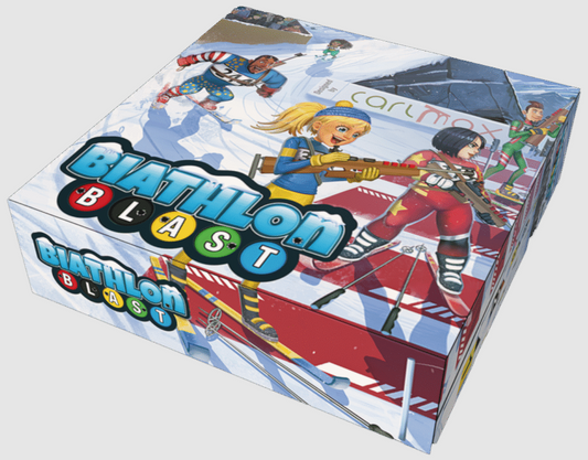 Brettspiel Biathlon Blast (Englische Version)