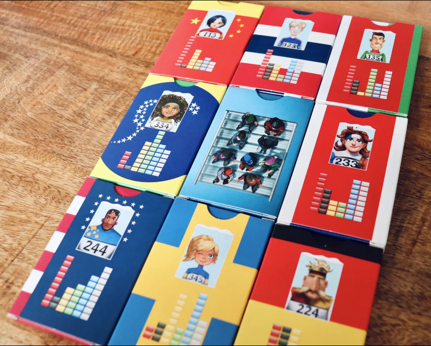 Brettspiel Biathlon Blast (Englische Version)