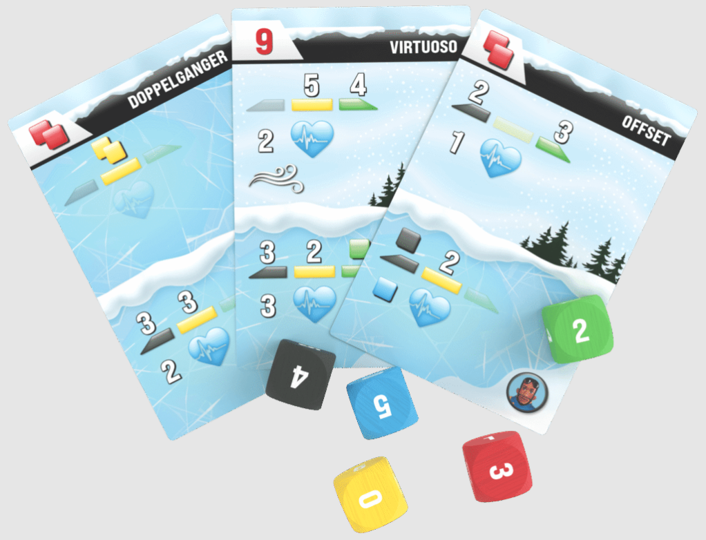 Brettspiel Biathlon Blast (Englische Version)