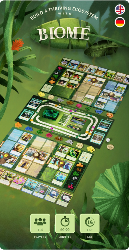 Brettspiel Biome. Deluxe Edition (Englische Version)