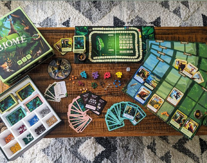 Brettspiel Biome. Deluxe Edition (Englische Version)
