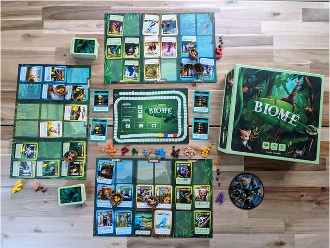 Brettspiel Biome. Deluxe Edition (Englische Version)