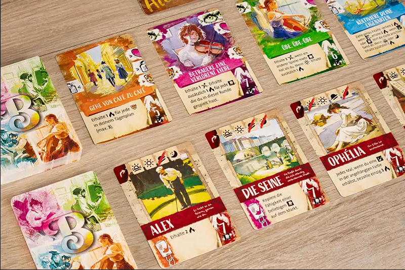 Brettspiel Bohemians (Deutsche Version)