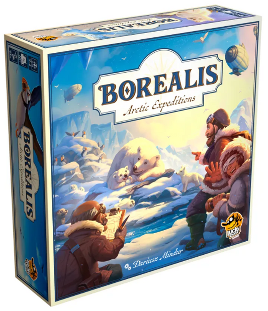 Brettspiel Borealis. Arctic Expeditions (Englische Version)