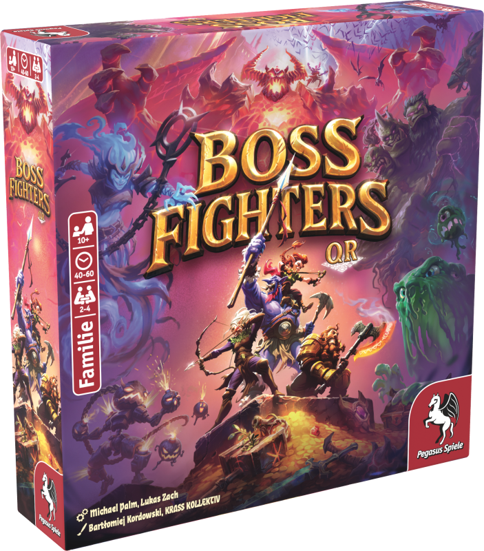 Brettspiel Boss Fighters (Deutsche Version)