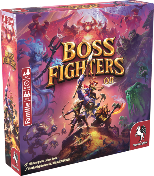 Brettspiel Boss Fighters (Deutsche Version)