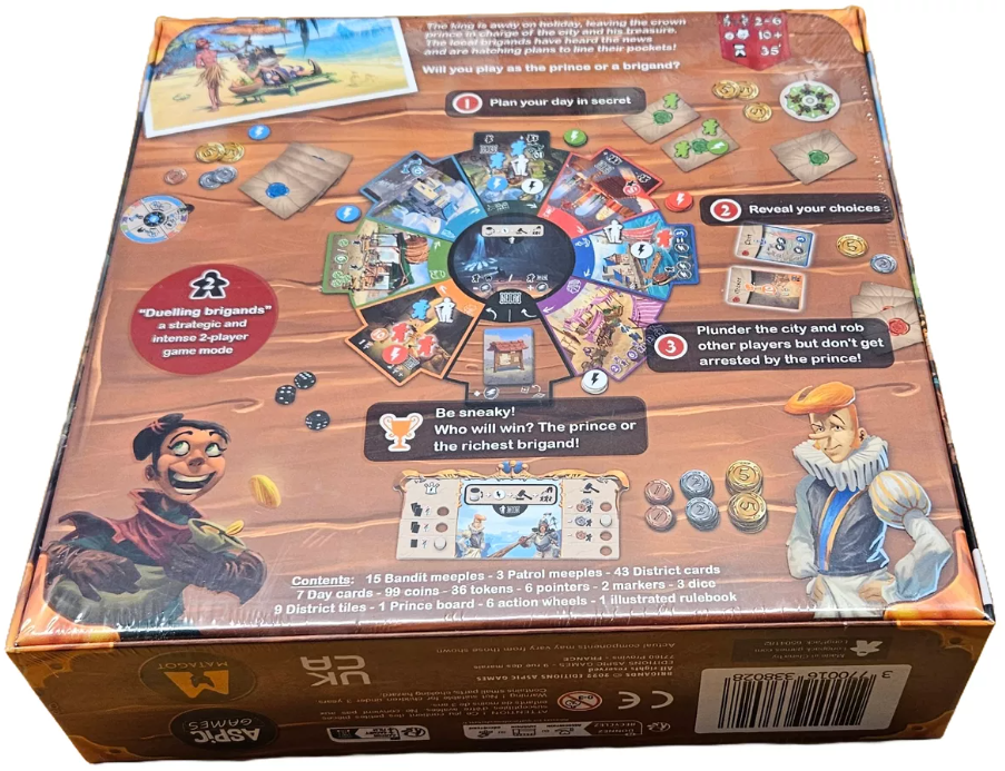 Brettspiel Brigands (Englische Version)