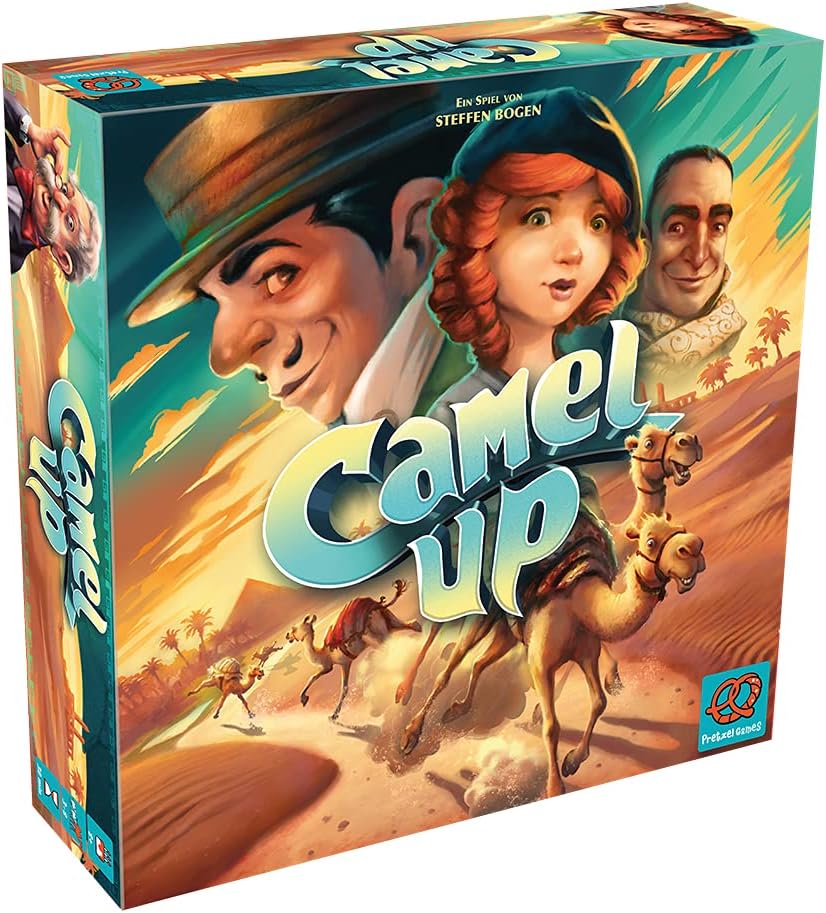Brettspiel Camel Up. Zweite Edition (Deutsche Version)