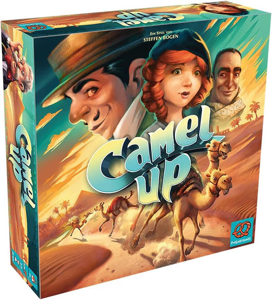 Brettspiel Camel Up. Zweite Edition (Deutsche Version)