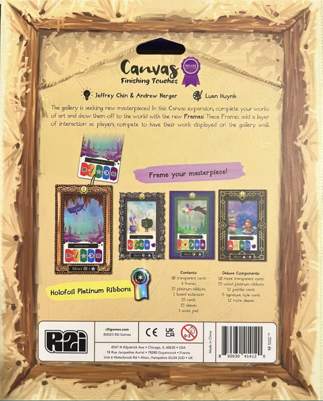 Erweiterung Canvas. Finishing Touches. Deluxe Edition (Englische Version)