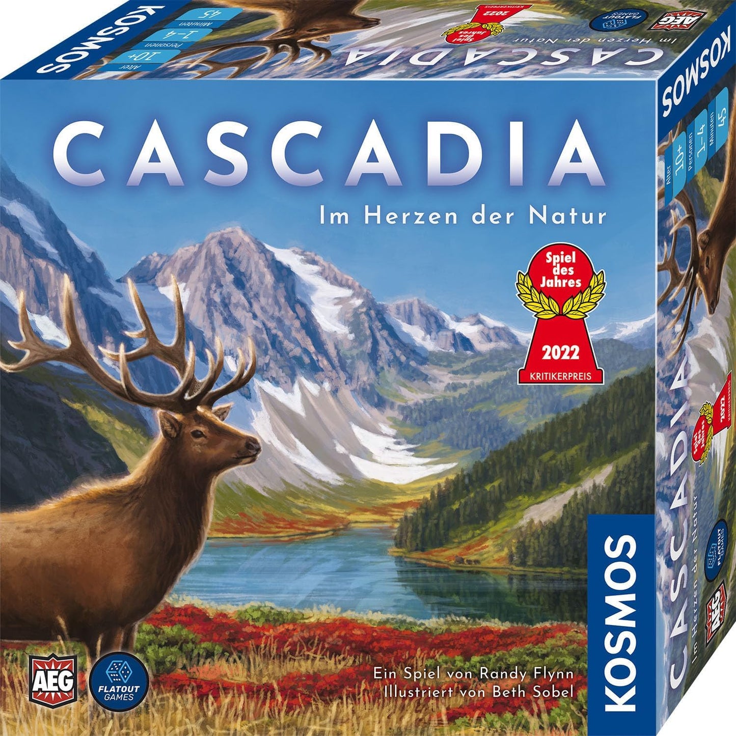 Brettspiel Cascadia (Deutsche Version)