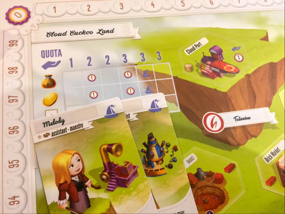 Brettspiel Charterstone (Englische Version)