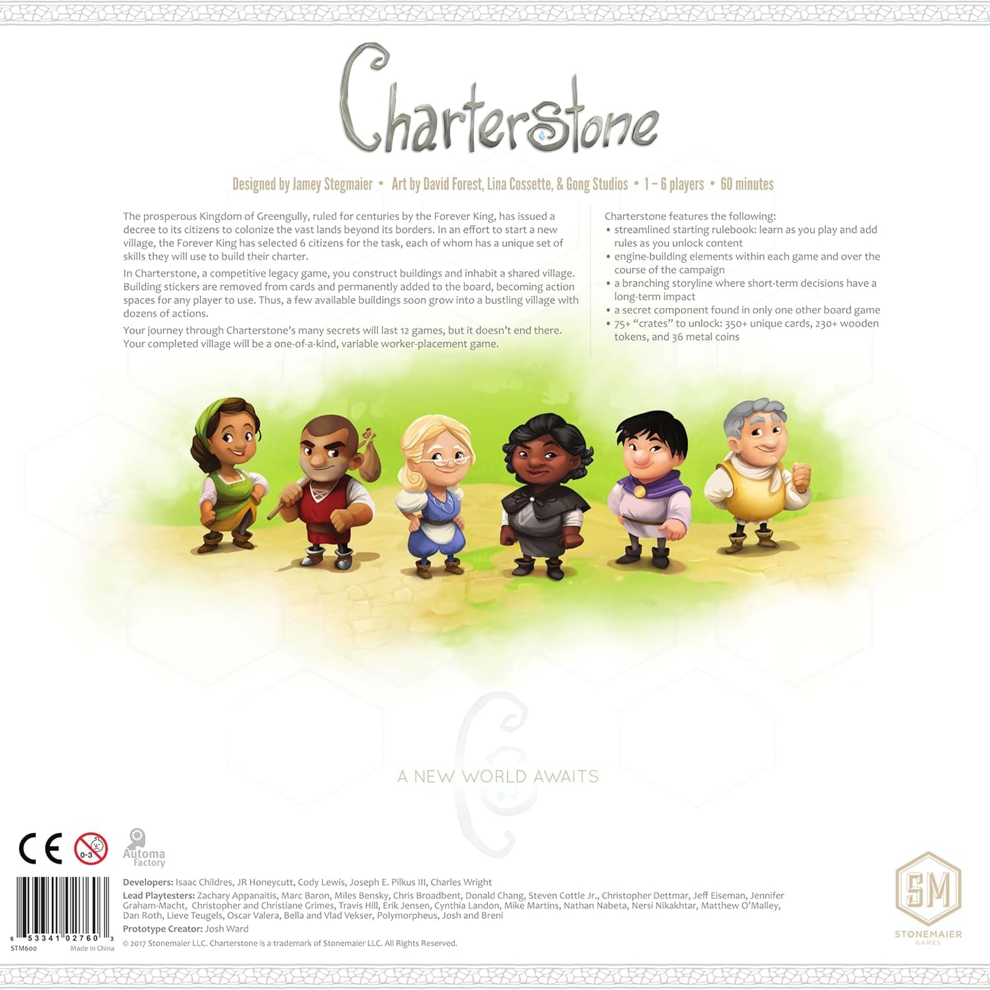 Brettspiel Charterstone (Englische Version)