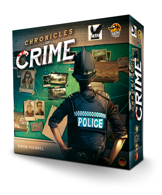 Brettspiel Chronicles of Crime (Deutsche Version)