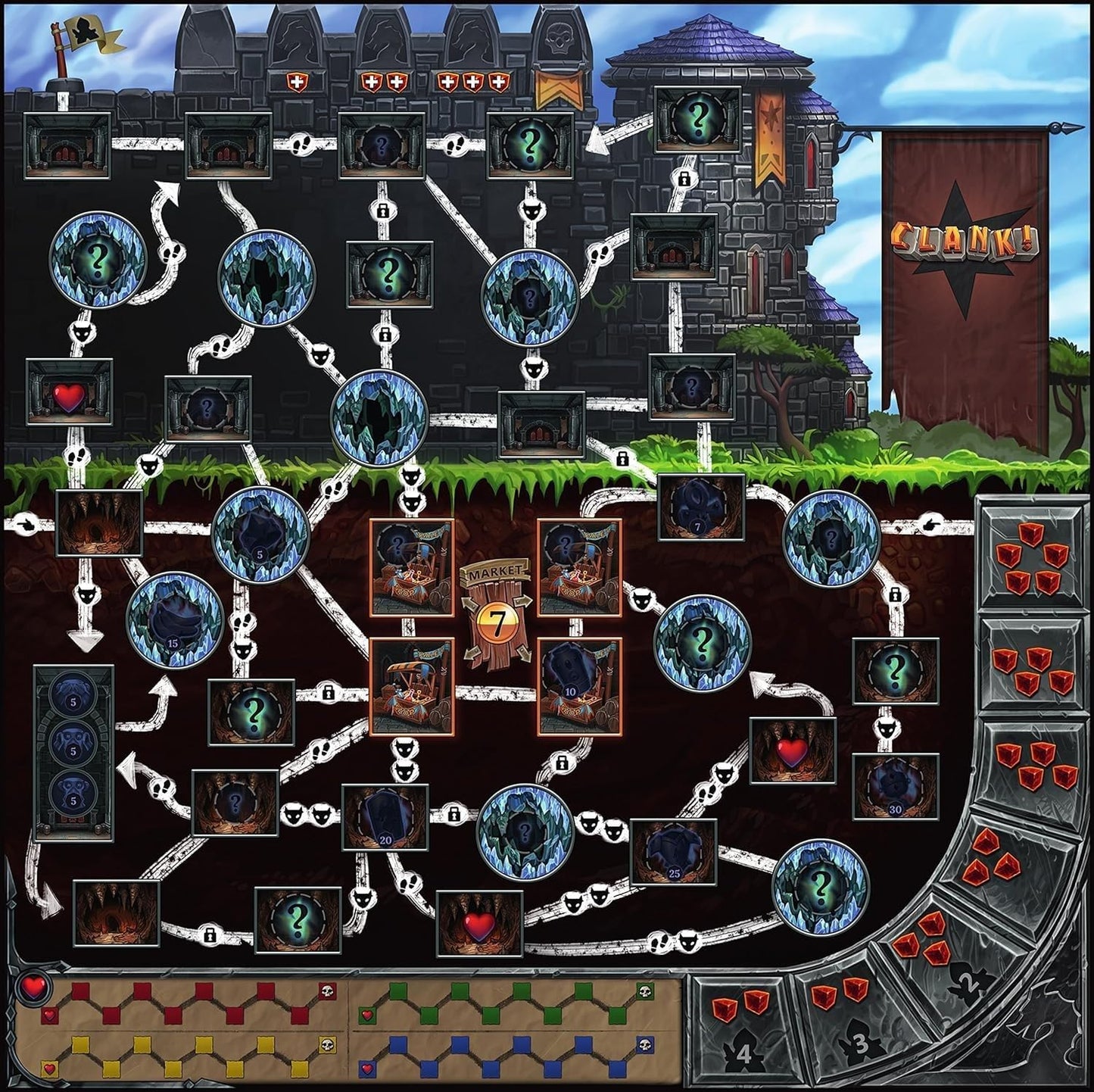 Board Game Clank! (English Version)