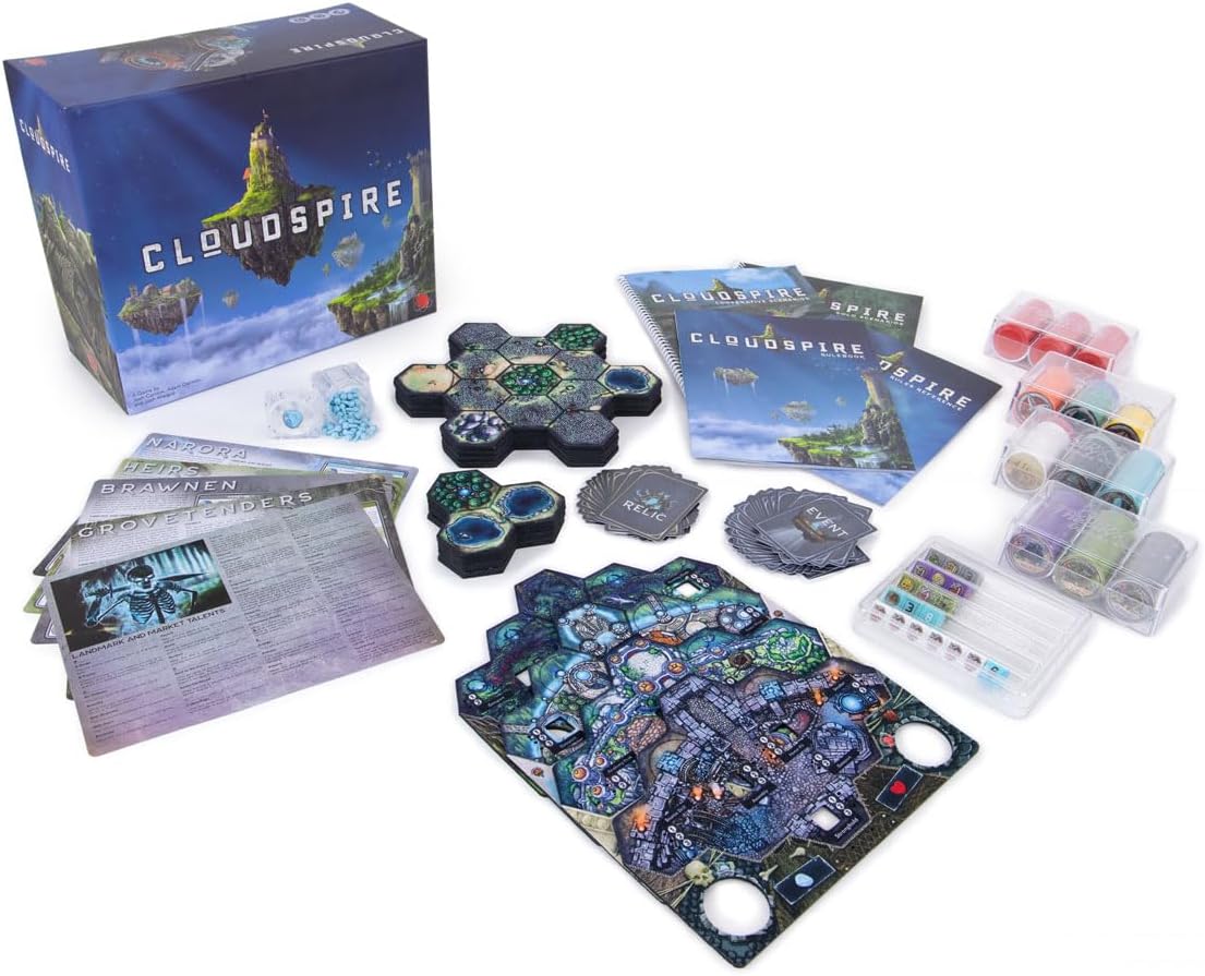 Brettspiel Cloudspire (Englische Version)