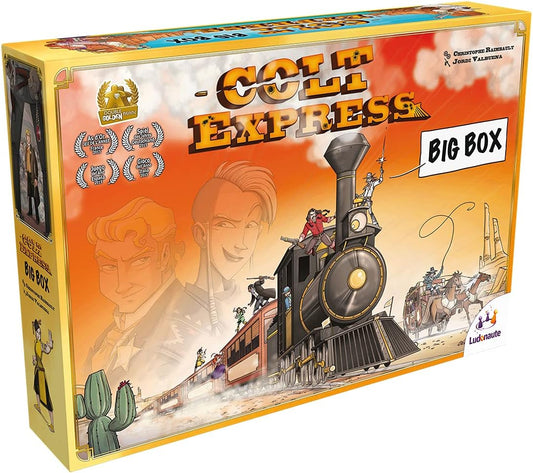 Brettspiel Colt Express. Big Box (Deutsche Version)