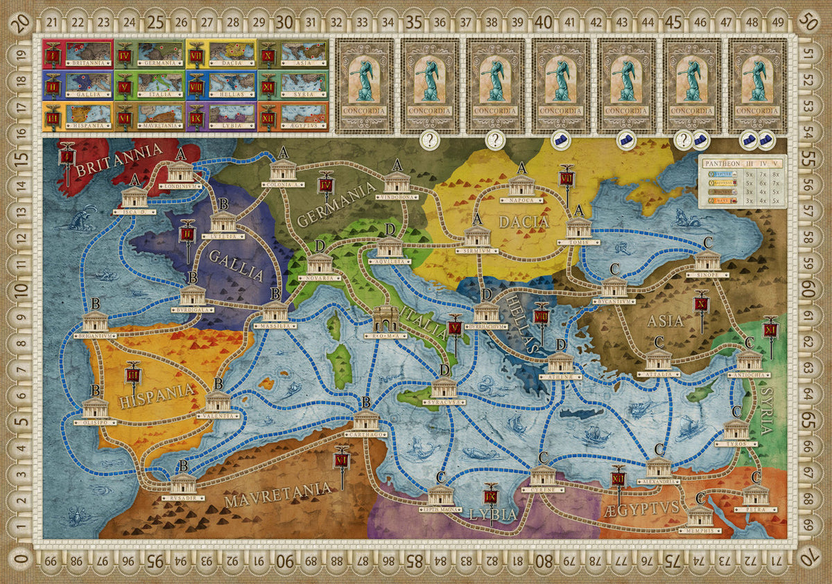 Brettspiel Concordia (Deutsche Version)