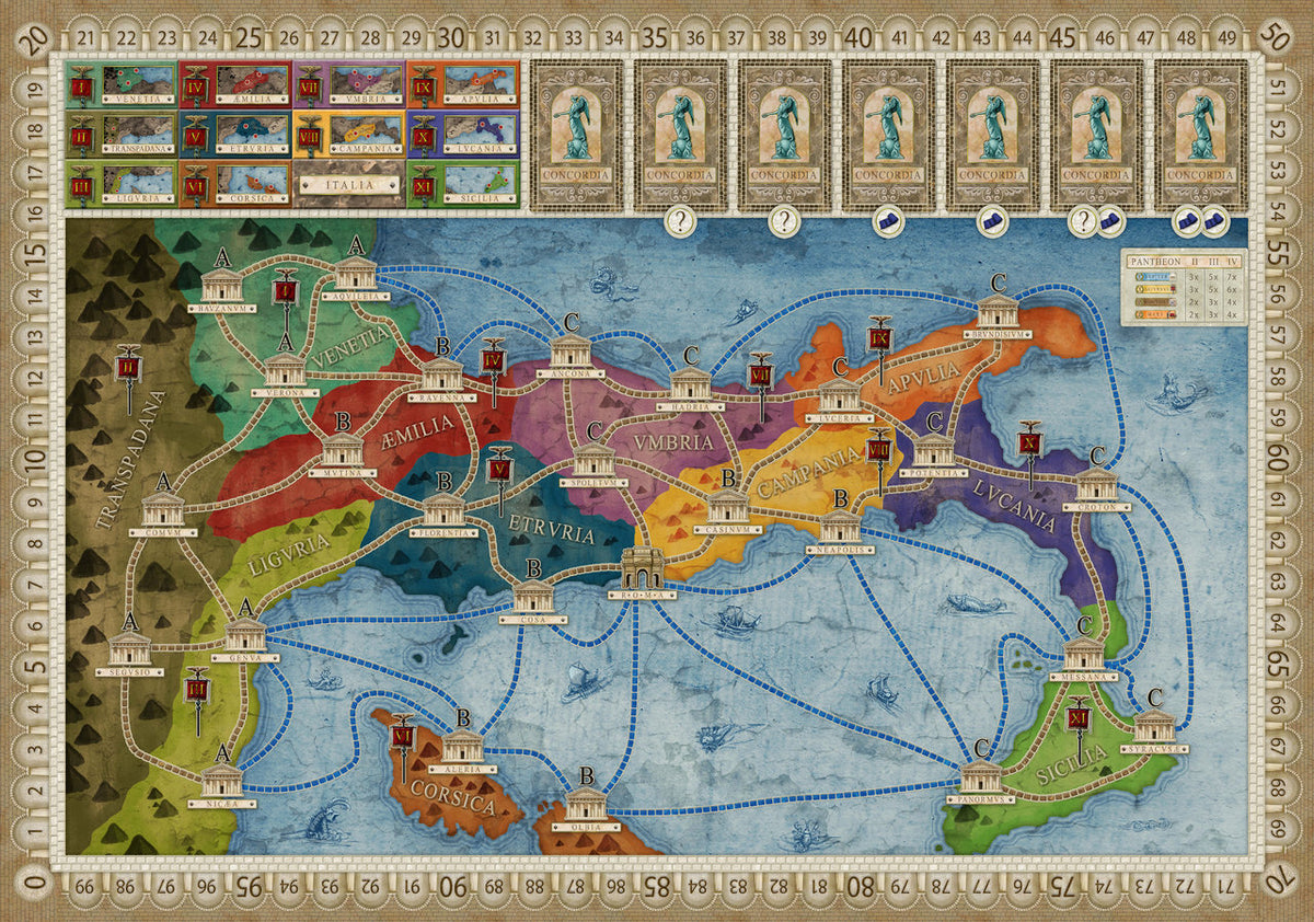 Brettspiel Concordia (Deutsche Version)