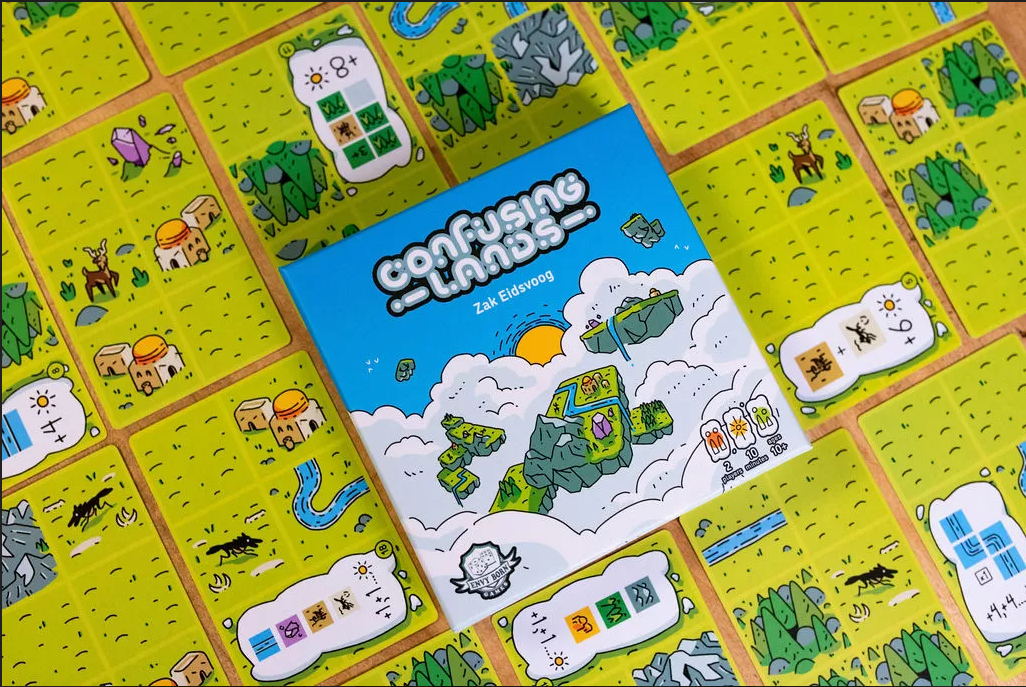 Brettspiel Confusing Lands (Deutsche Version)