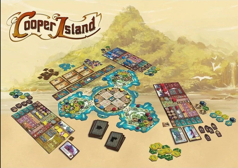 Brettspiel Cooper Island (Englische Version)