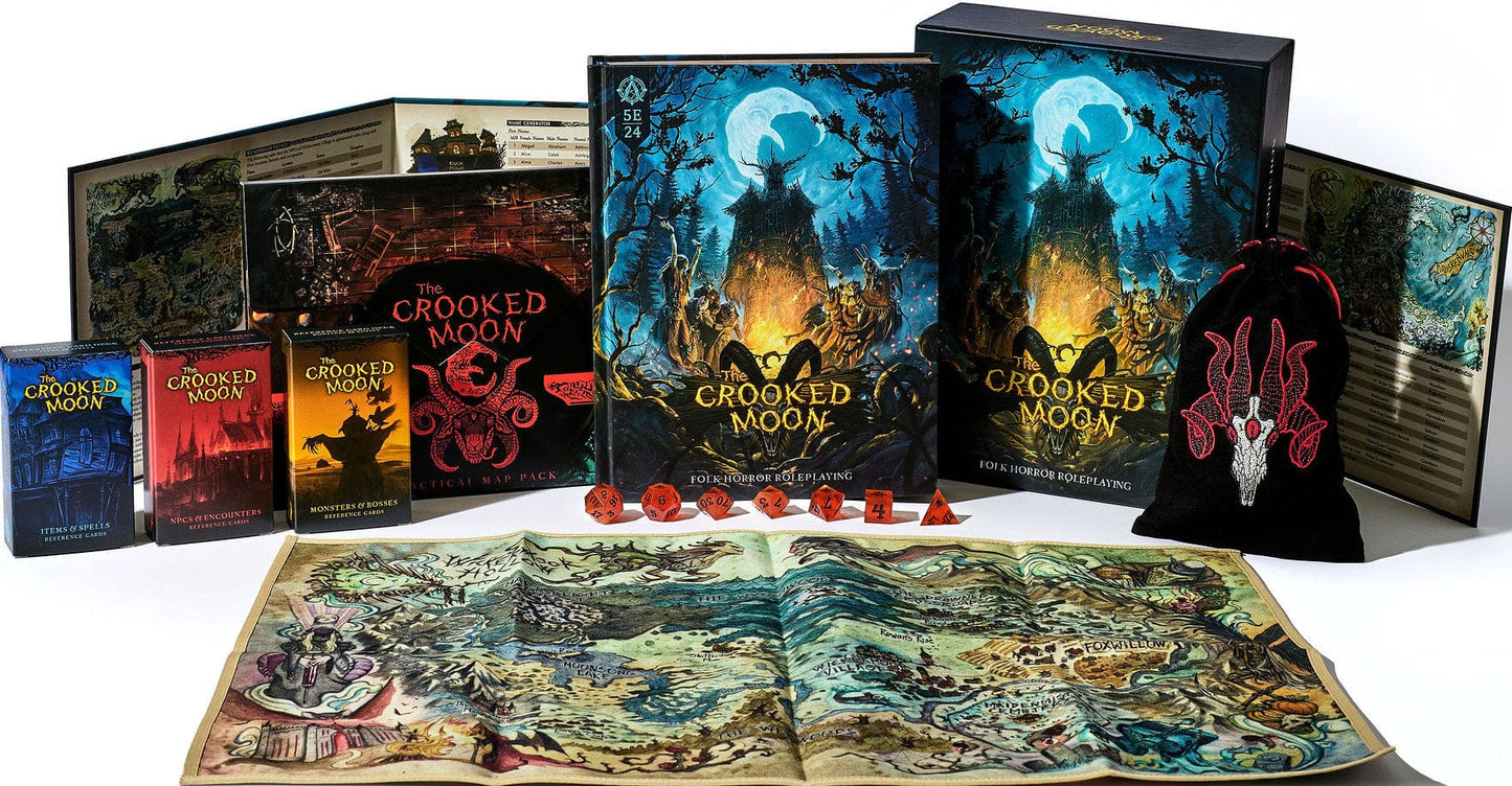 Role-playing game Crooked Moon. Boxed Core Set 5E (Englische Version)