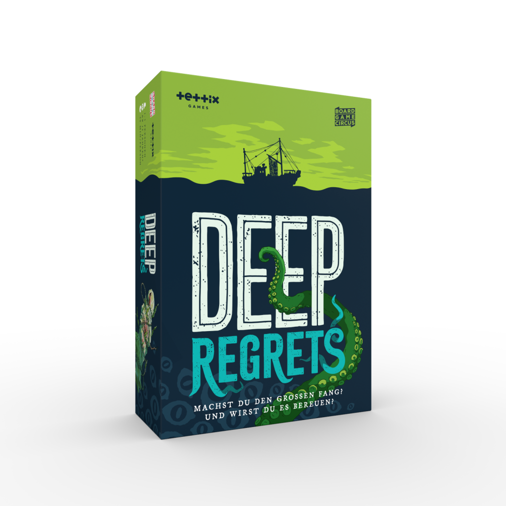 Brettspiel Deep Regrets (Deutsche Version)