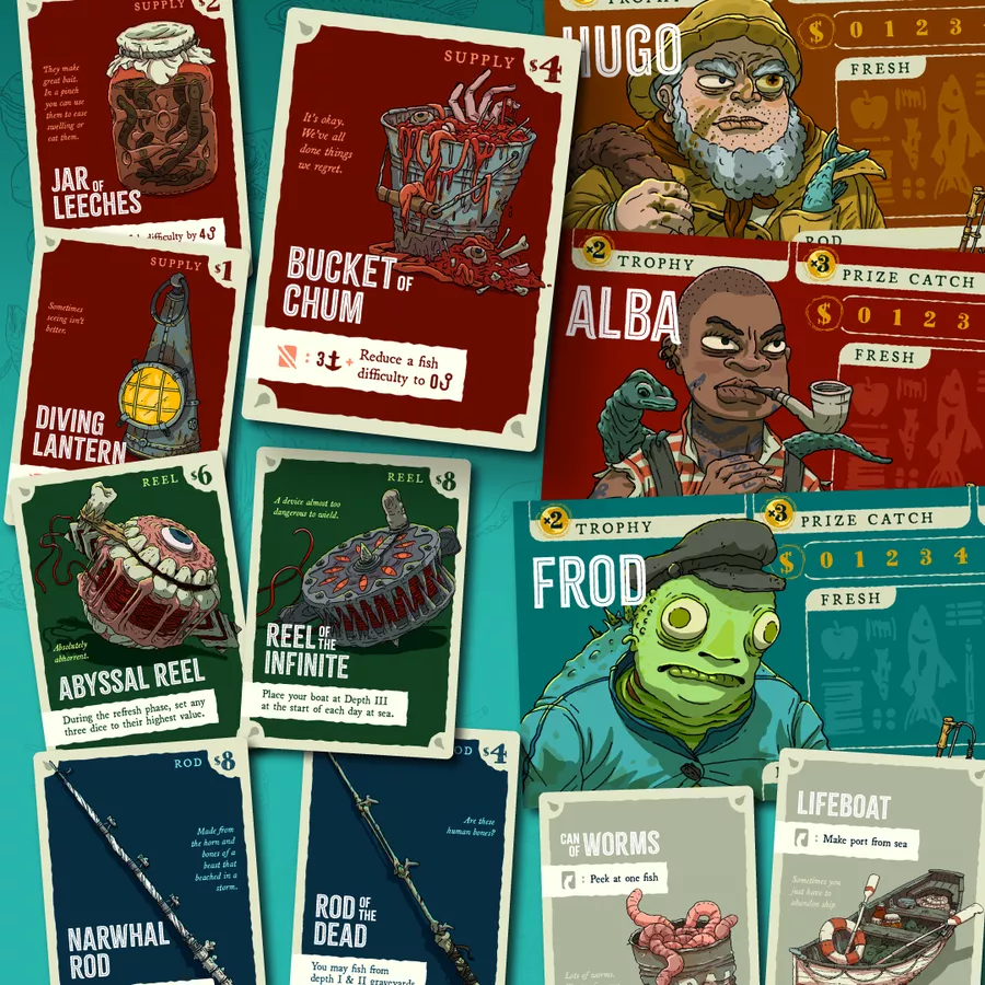 Brettspiel Deep Regrets (Deutsche Version)