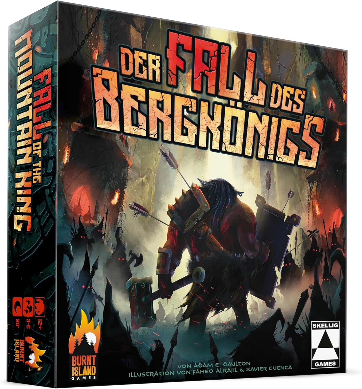 Brettspiel Der Fall des Bergkönigs (Deutsche Version)