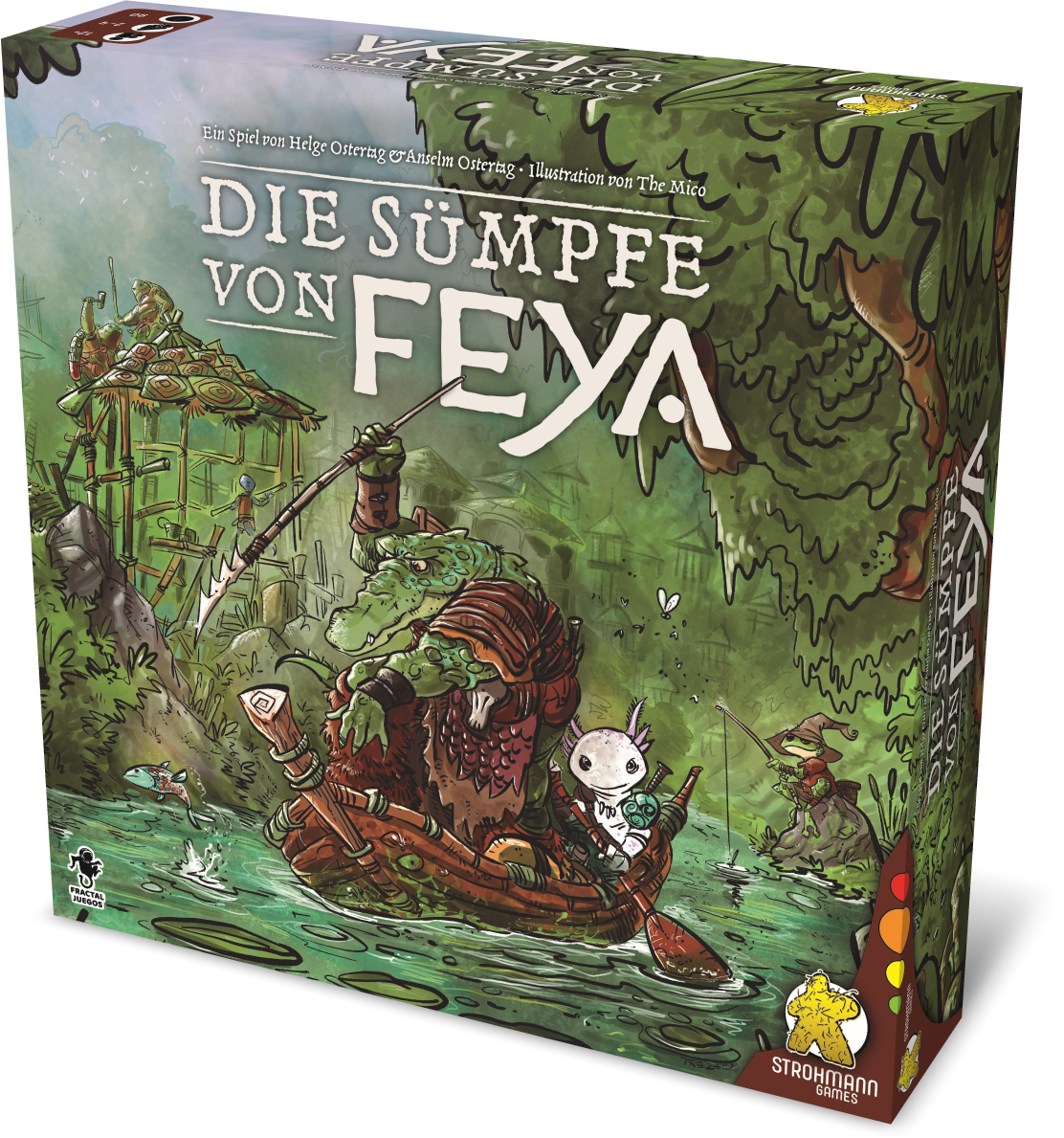 Brettspiel Die Sümpfe von Feya (Deutsche Version)