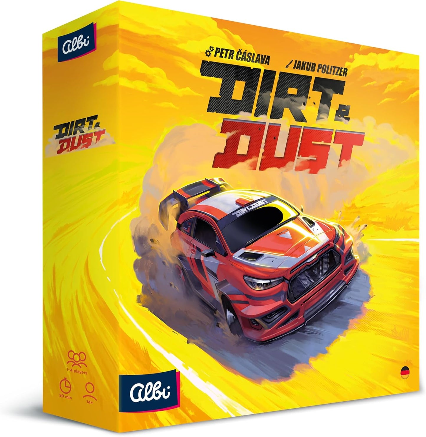 Brettspiel Dirt & Dust (Deutsche Edition)