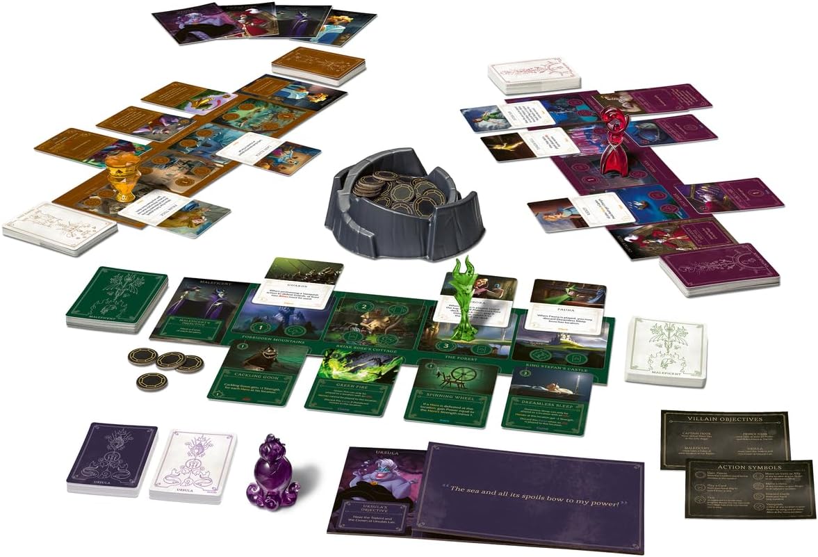 Brettspiel Disney Villainous. Intro to Evil (Englische Version)