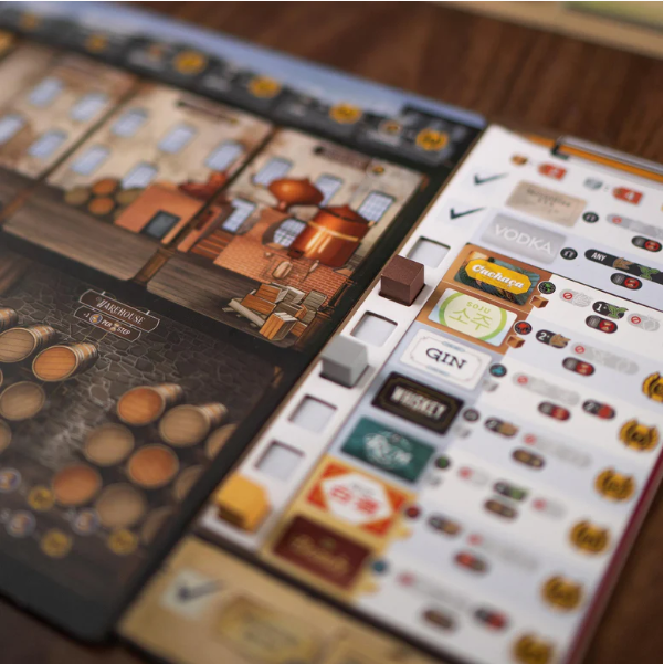 Brettspiel Distilled (Englische Version)