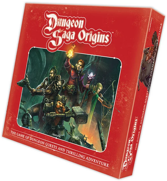 Brettspiel Dungeon Saga Origins (Englische Edition)