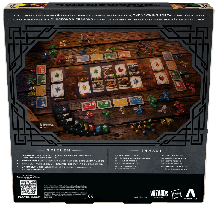 Brettspiel Dungeons and Dragons. The Yawning Portal (Deutsche Version)