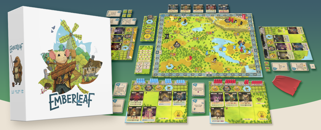 Jeu de société Emberleaf (version allemande)