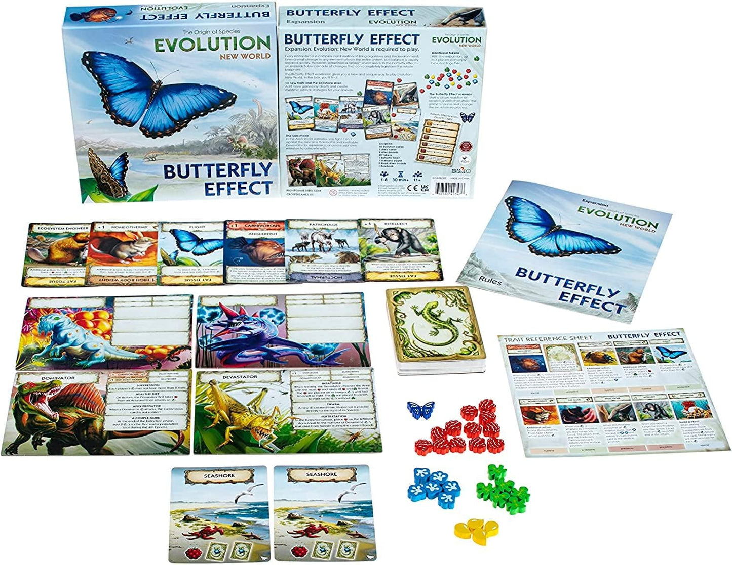 Brettspiel Evolution. Butterfly Effect (Englische Version)