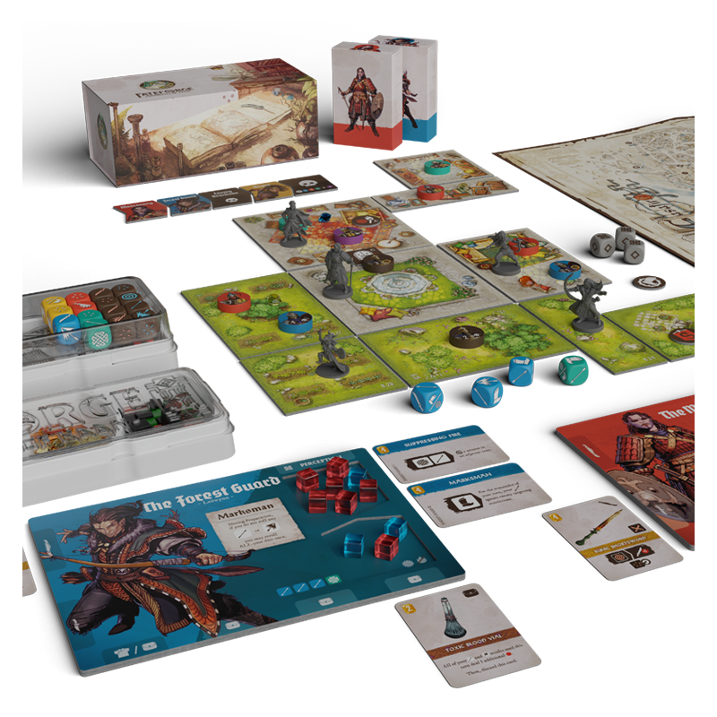 Brettspiel Fateforge. Chronicles of Kaan. Deluxe Edition (Englische Version)