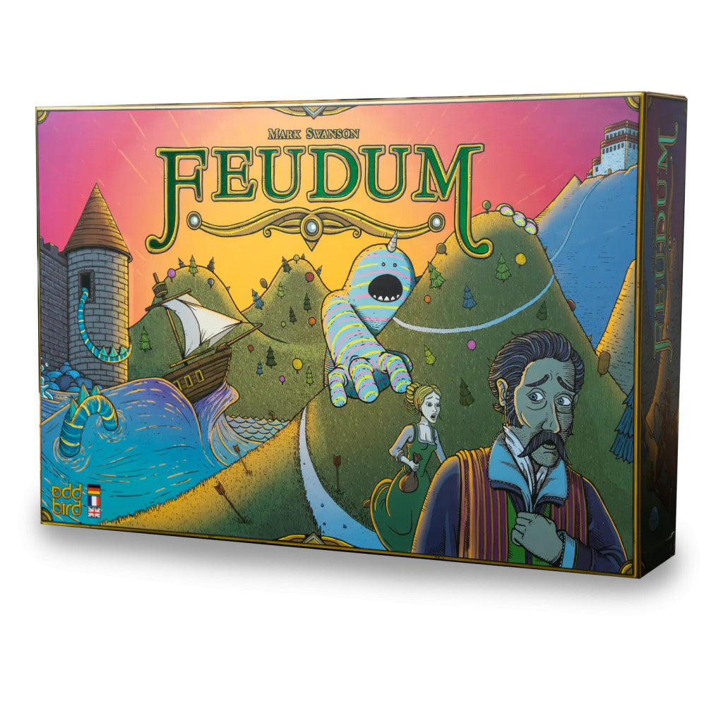 Brettspiel Feudum. Septennial Edition (Deutsche, Englische, Französische Versionen)