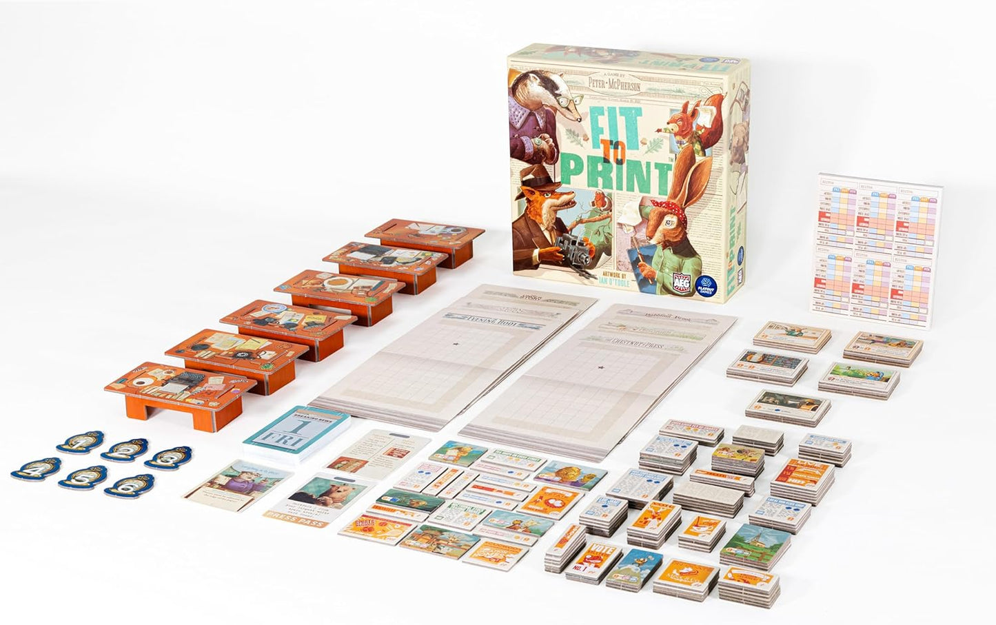 Brettspiel Fit to Print (Englische Version)