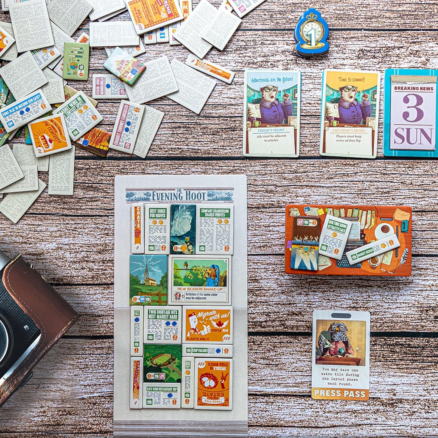 Brettspiel Fit to Print (Englische Version)