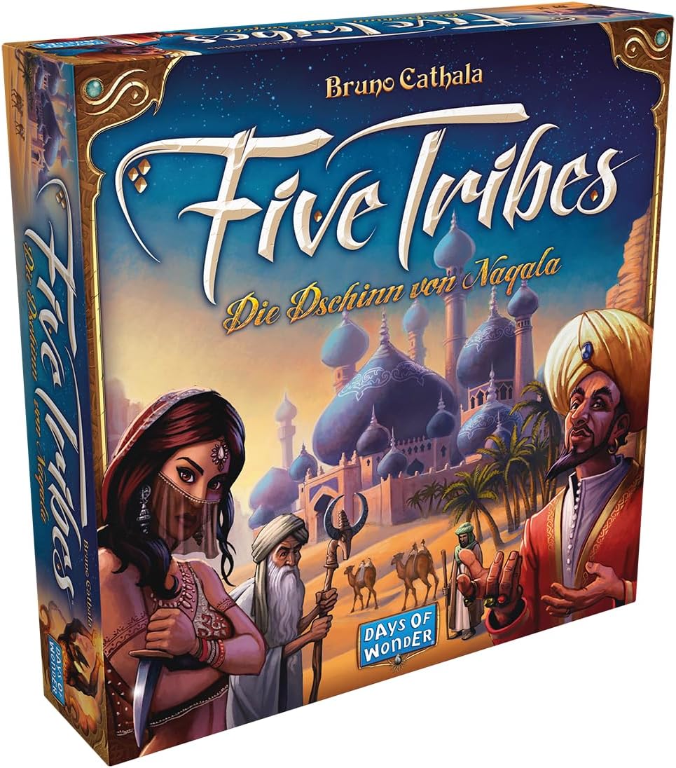 Brettspiel Five Tribes (Deutsche Version)
