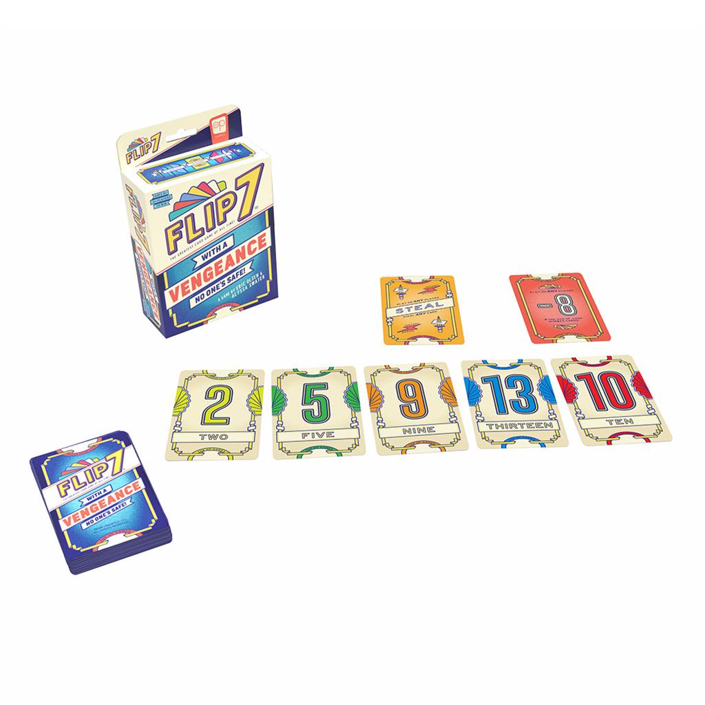 Brettspiel Flip 7. With A Vengeance (Englische Version)