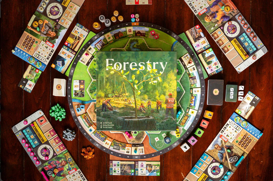 Brettspiel Forestry (Englische Version)